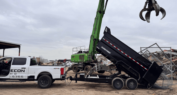 Large scale commercial junk removal job in Boise Idaho