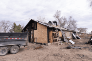 Roof removal and haul away for demo project in Boise Idaho