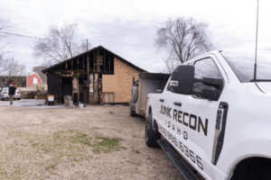 Full tear down and demo on fire damaged home in Boise Idaho