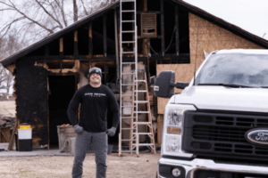 Full tear down and demo on fire damaged home in Boise Idaho